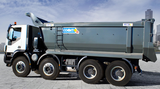 Benne THLE sur porteur